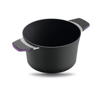 KOCHTOPF INDUKTION ⌀24cm - AUBERGINE - Aubergine, Metall (24cm) - Gastrolux