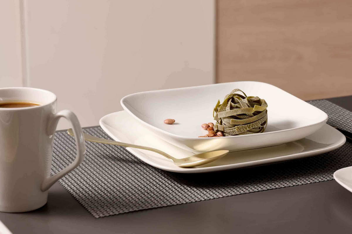 HENKELBECHER Arena weiß 340 ml 6er Set - Weiß, Keramik (0.34L) - Ritzenhoff Breker