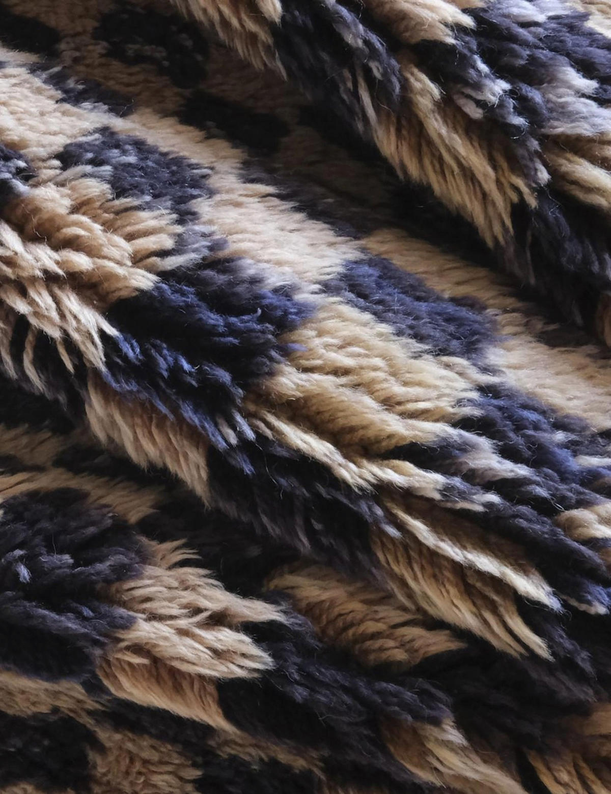 BERBERTEPPICH aus reiner Wolle 90x 313 cm - Beige, Naturmaterialien (90/313cm) - AFK Living