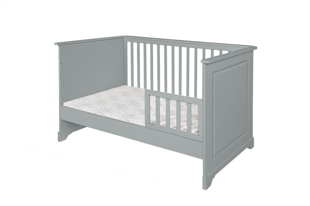 GITTERBETT Melody 140/70 - Grau, Holzwerkstoff (70/140cm) - RAUMHIRSCH FURNITURE