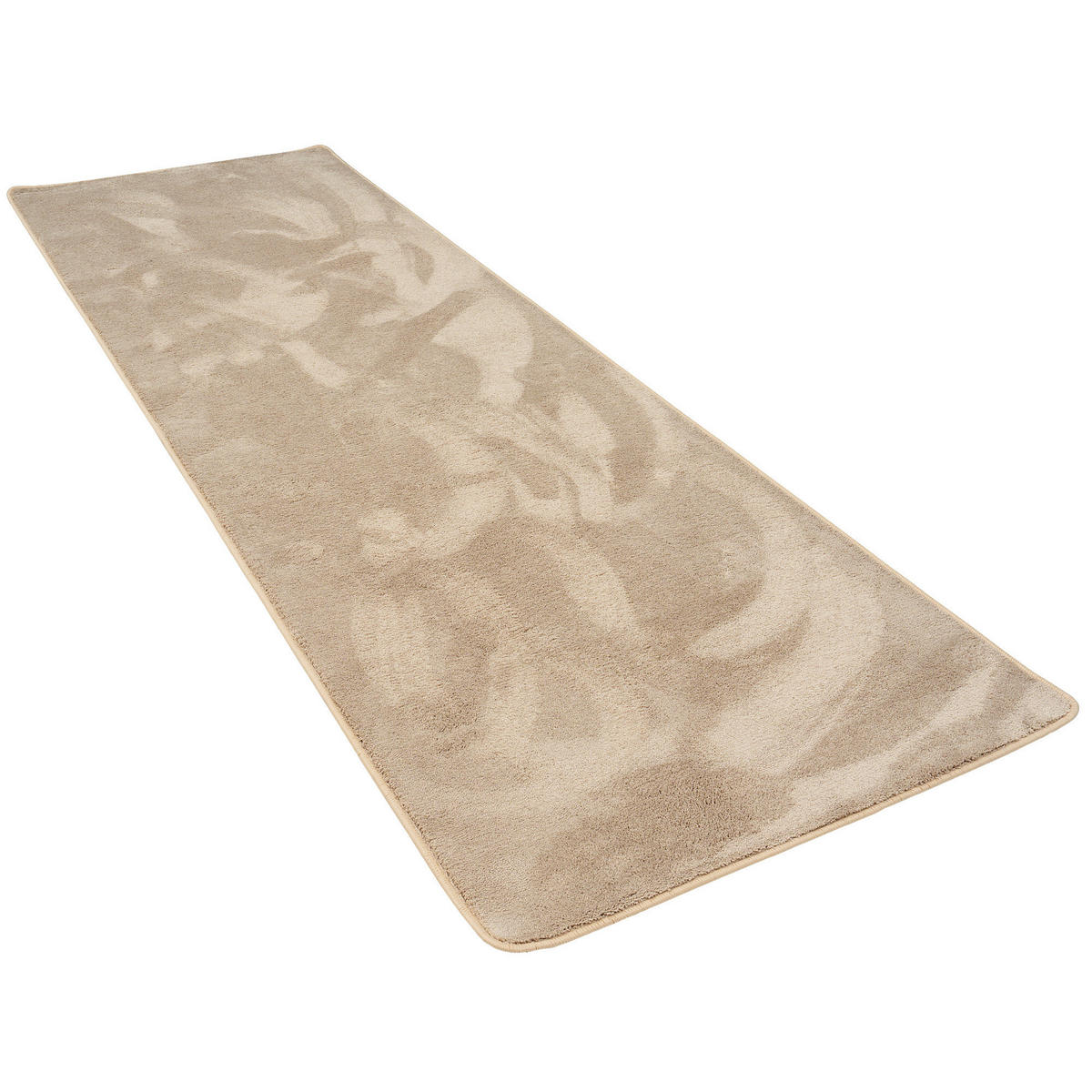 LUXUS SUPER SOFT HOCHFLOR LANGFLOR TEPPICH LÄUFER DELUXE - Beige, Textil (80/240cm) - Snapstyle