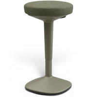 ERGONOMISCHER Balancehocker, Grün - Grün, Kunststoff (37/58/37cm) - Desktronic