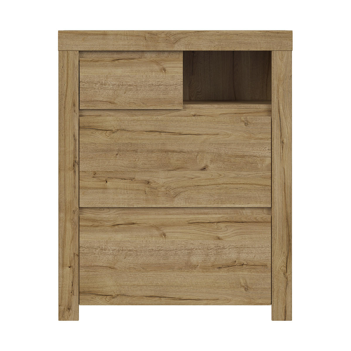 SCHUHMÖBEL Hella Holz - Braun, Holzwerkstoff (93/115/37cm) - Petits-meubles