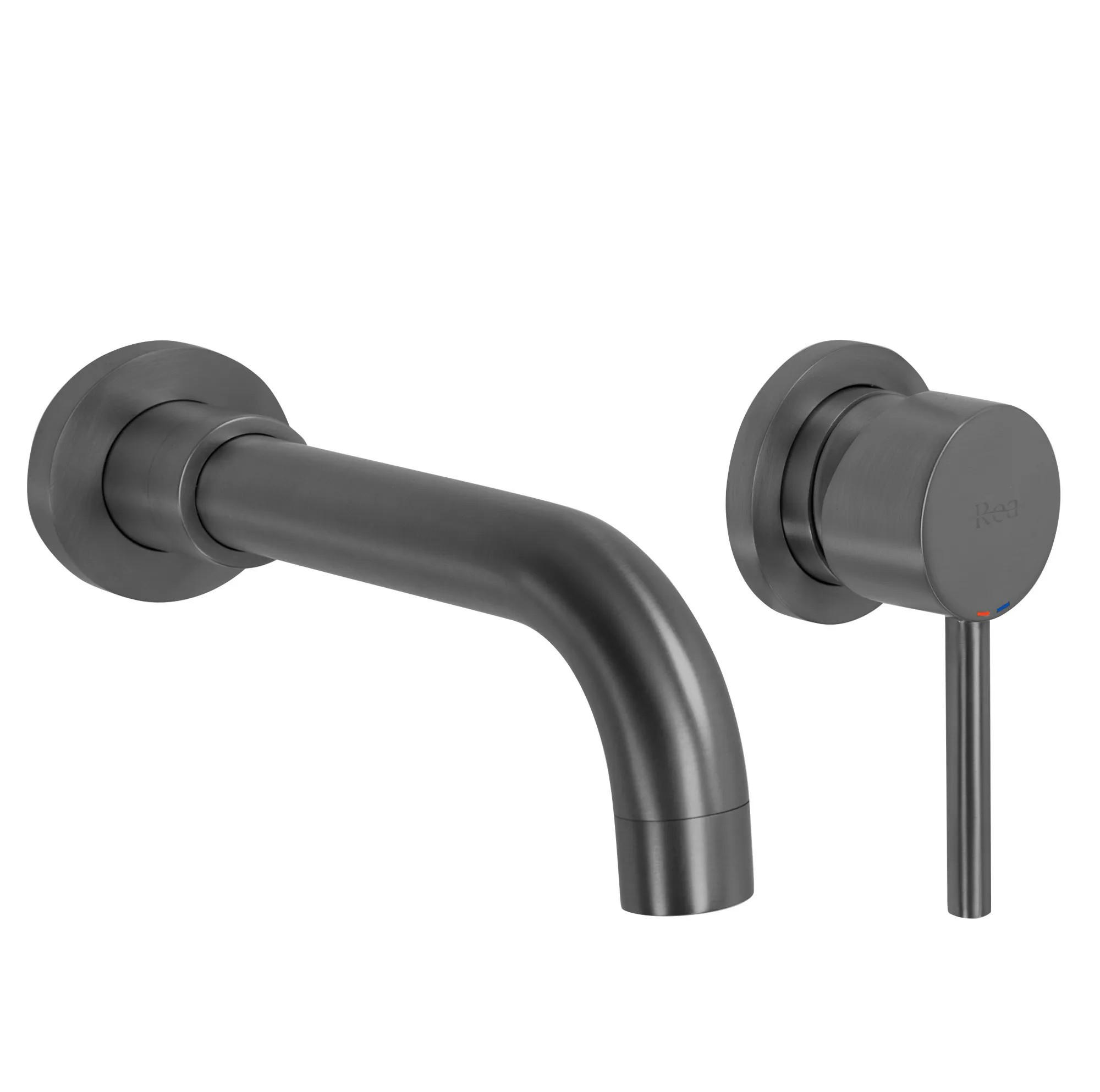 UNTERPUTZ Armatur Rea Lungo Long Titan + Box - Titanfarben, Metall (18.5/10.5/20cm) - REA
