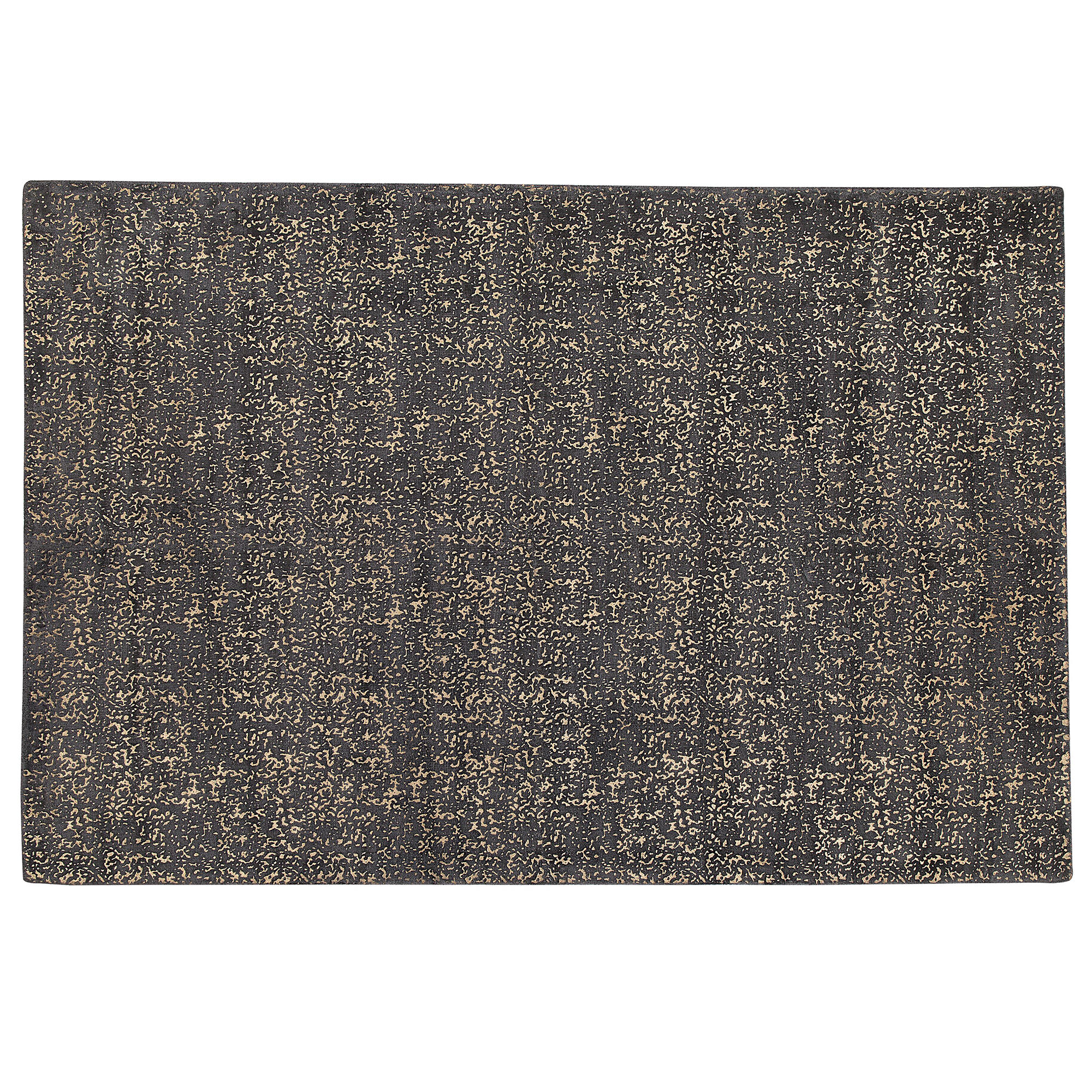 KURZFLOR-TEPPICH Esel 200/140 cm - Grau, Naturmaterialen (140/200cm) - Beliani