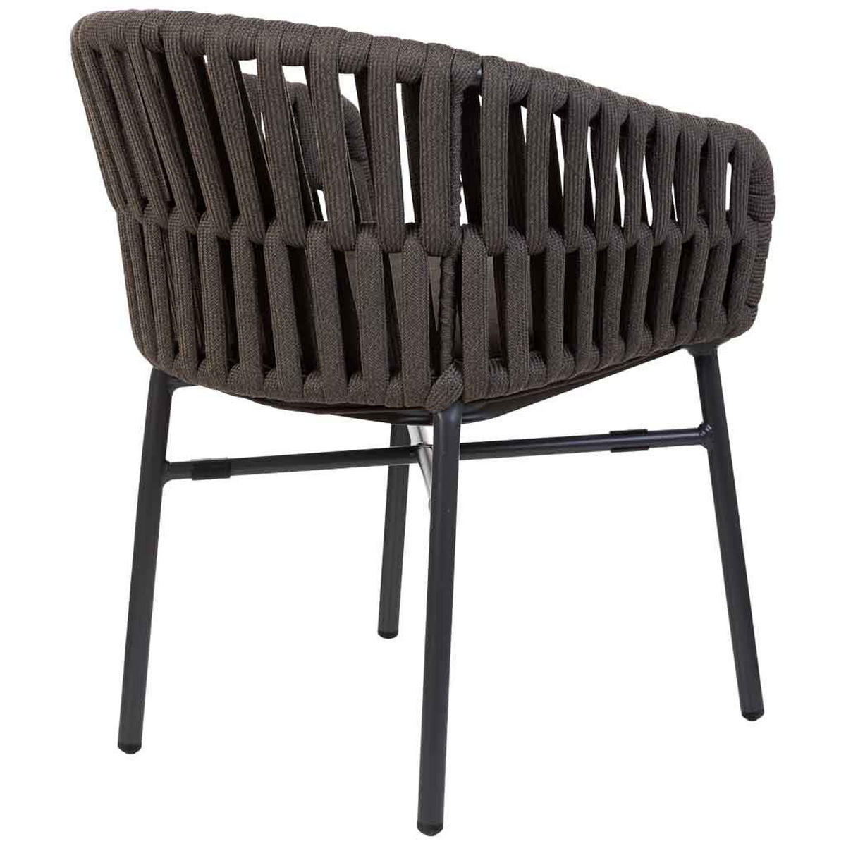 STUHL, grau, 58x61x77cm - Grau, Naturmaterialien (58/77/61cm) - Wanderlust