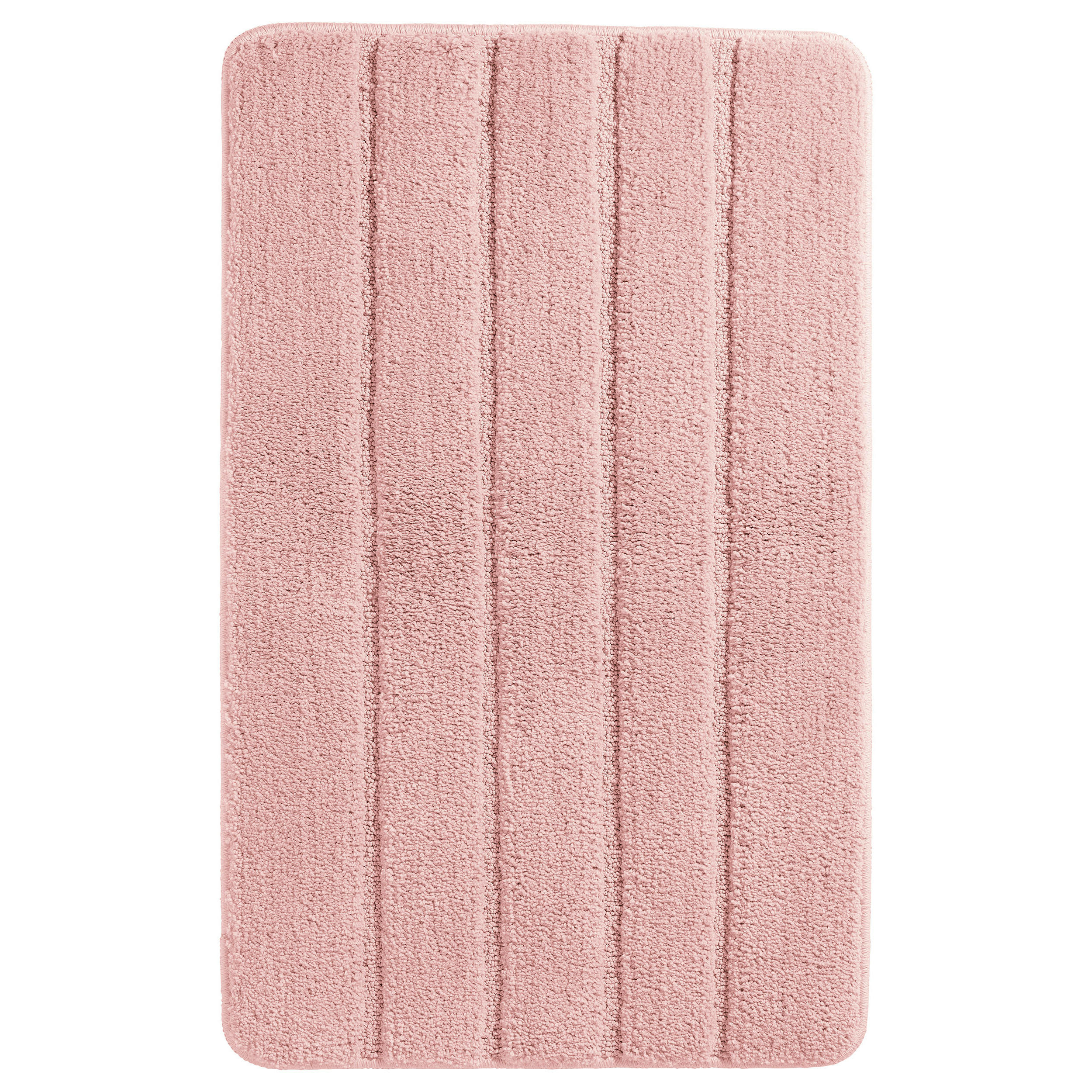 BADTEPPICH Milano - 60 x 100 cm - Puderrosa - Rosa, Textil (60/100cm) - SCHIESSER