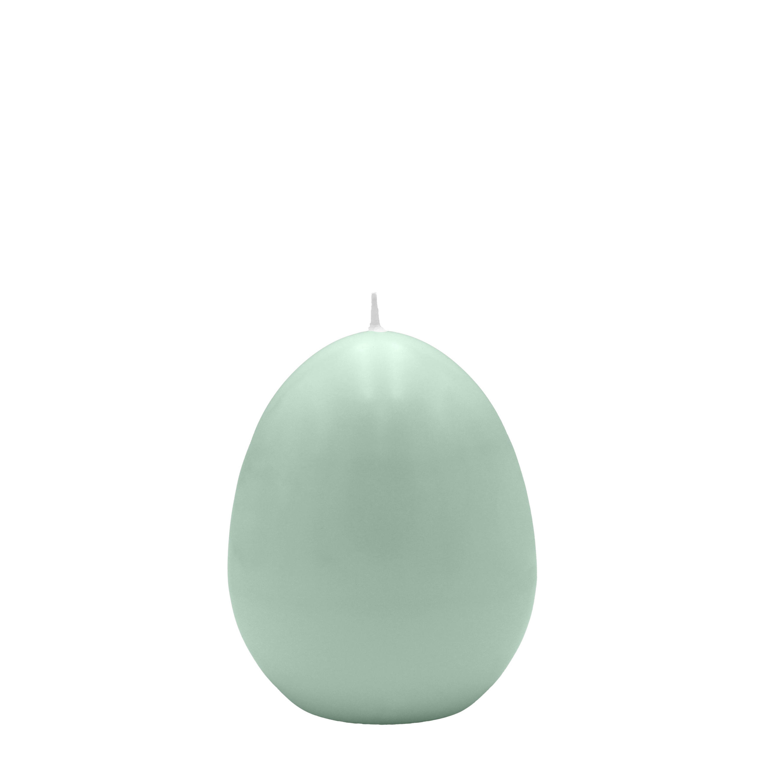 EIKERZEN Seemoos Seafoam, 60 x Ø 45 mm, 6 Stück - Eukalyptusholzfarben, Paraffin (4.5/6/6cm) - Kopschitz Kerzen