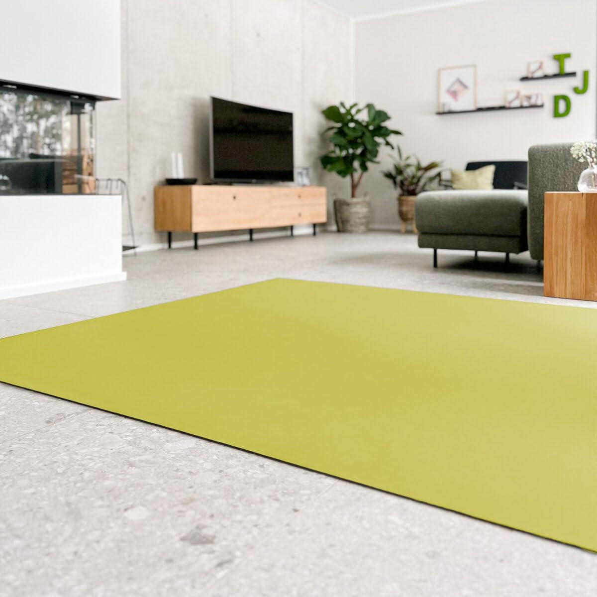 KRABBELMATTE 60cm X 100cm Mangogelb - Gelb, Textil (60/100cm) - Sanosoft