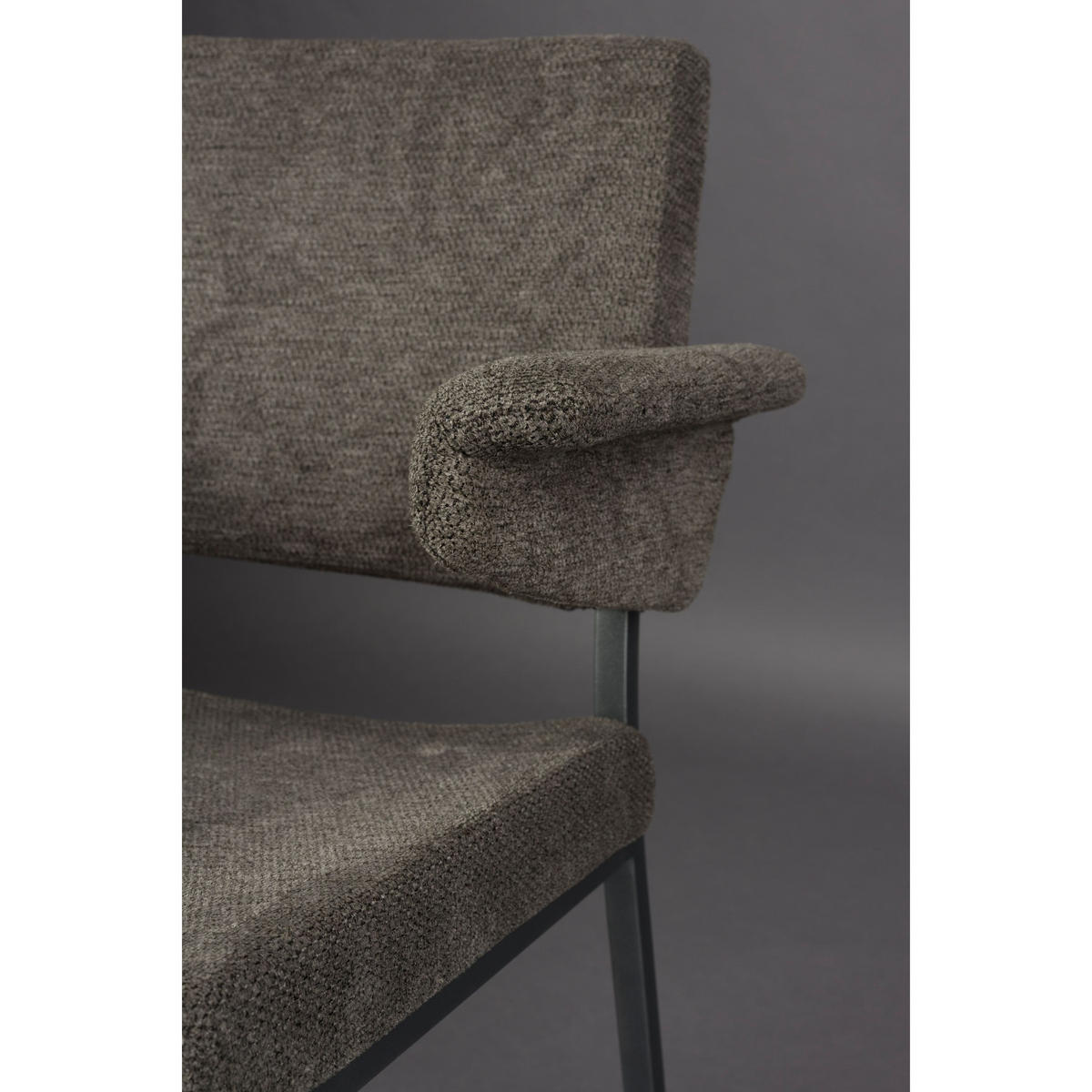 ESSZIMMERSTUHL Portland Grau - 2 er Set - Grau, Kunststoff (49.5/81.5/57.5cm) - Dutchbone