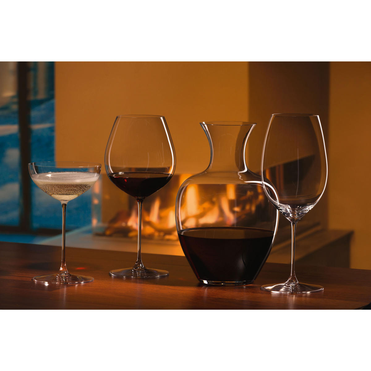 SEKTSCHALE Veritas Coupe, 2er Set, Hochwertiges Glas - Transparent, Glas (0.24L) - Riedel