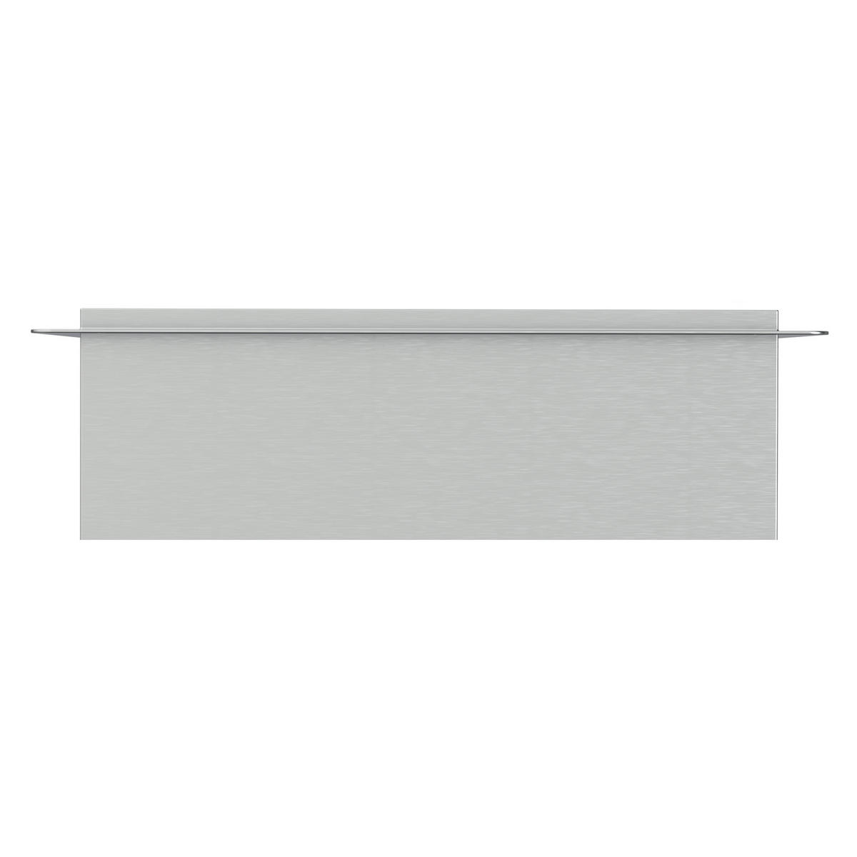DUSCHNISCHE Silber 30/20 cm - Silberfarben, Metall (24/10/34cm) - LuxeBath