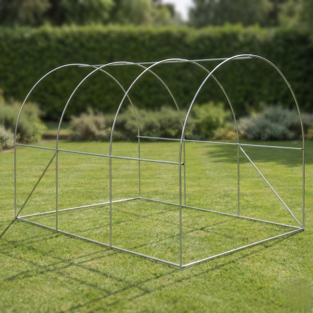 FOLIENTUNNEL Kardo 2 x 3 m - Grün, Kunststoff (200/200/300cm) - EDENIA
