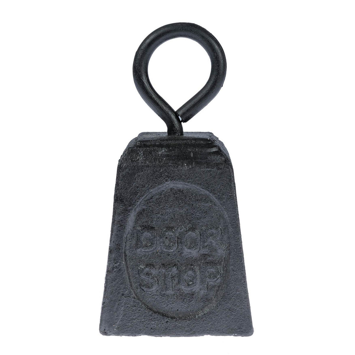 TÜRSTOPPER Gewicht - Schwarz, Metall (7/7cm) - Homescapes