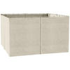 ERSATZVORHANG für Pavillon, Polyester, Beige - Beige, Kunststoff (1/205/352cm) - Outsunny