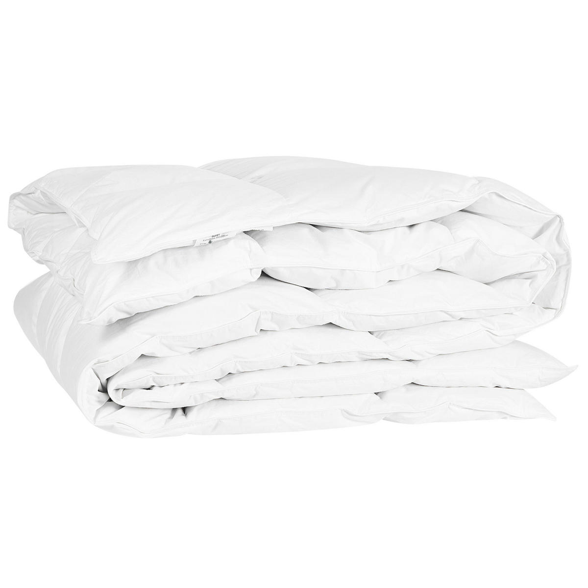 PŘIKRÝVKA Polyester Extra Teplá 135/200 cm Lemberg - bílá, textil (135/200cm) - Beliani