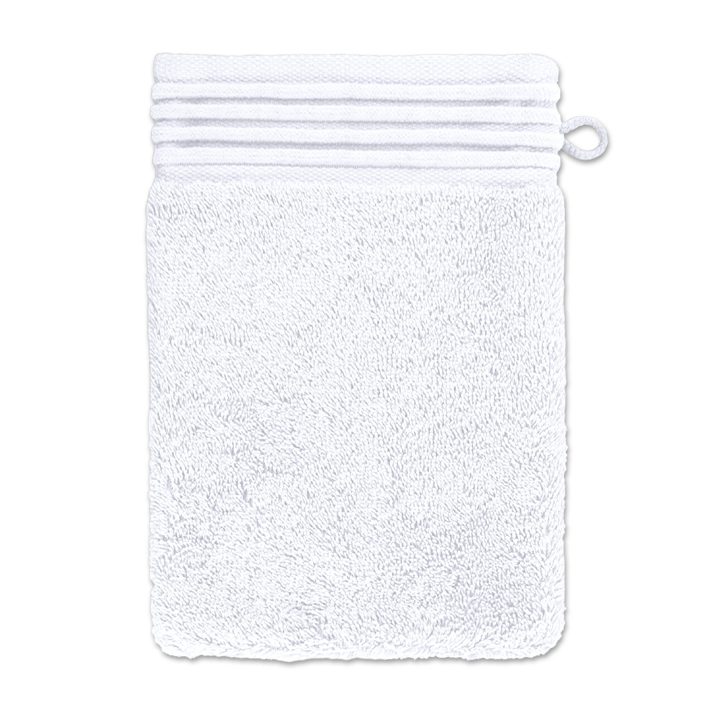 WASCHLAPPEN LOFT SNOW - 001 - Weiß, Textil (20/15cm) - MÖVE