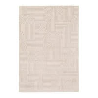 TEPPICH Design weich komfortabel beige - Beige, Textil (80/150cm) - AFK Living