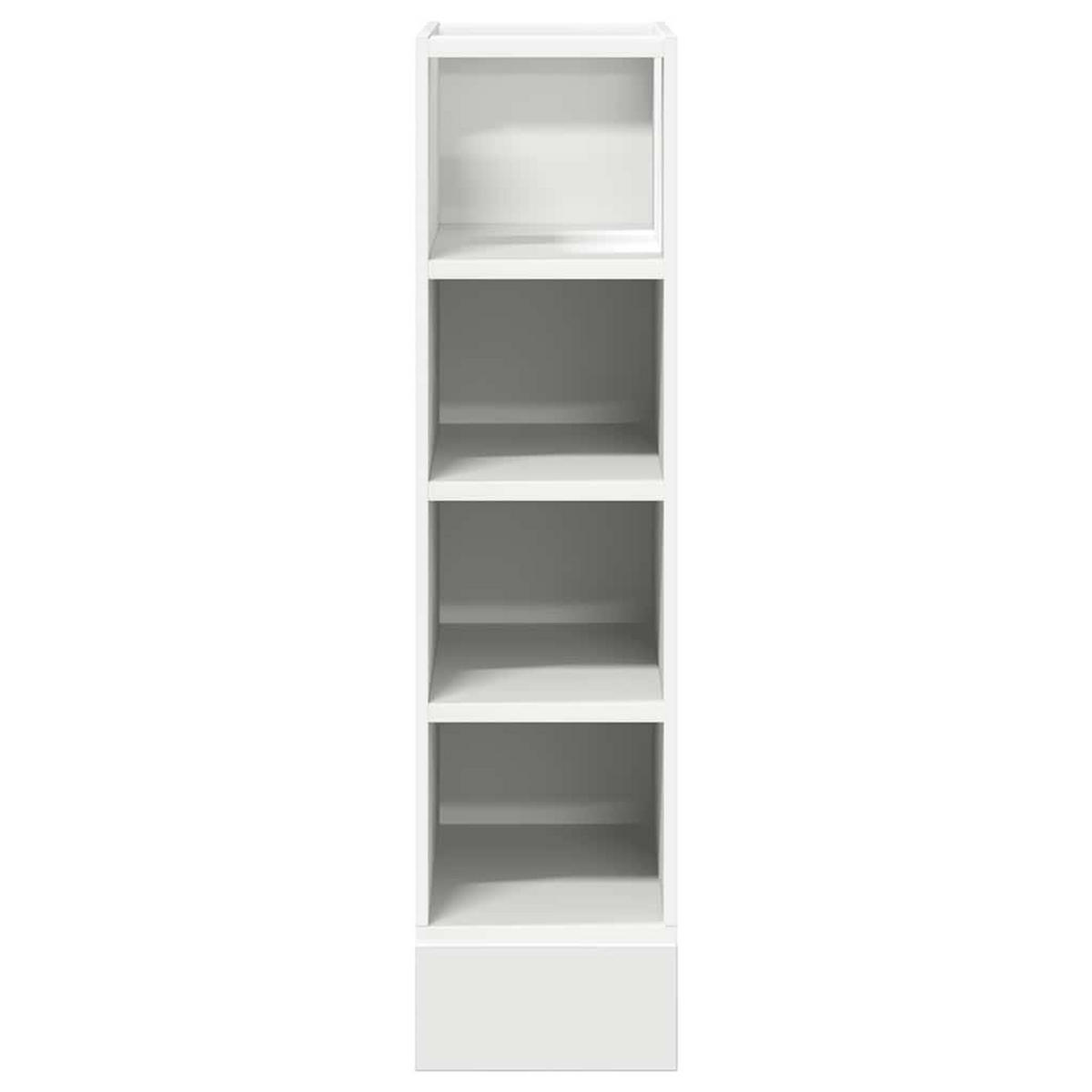 UNTERSCHRANK Riga Weiss 20/44,5/81,5 Cm Holzwerkstoff - Weiß, Holzwerkstoff (44.5/81.5/20cm) - vidaXL