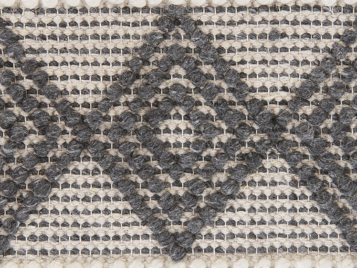 KURZFLOR-TEPPICH Davutlar 230/160 cm - Beige, Textil (160/230cm) - Beliani