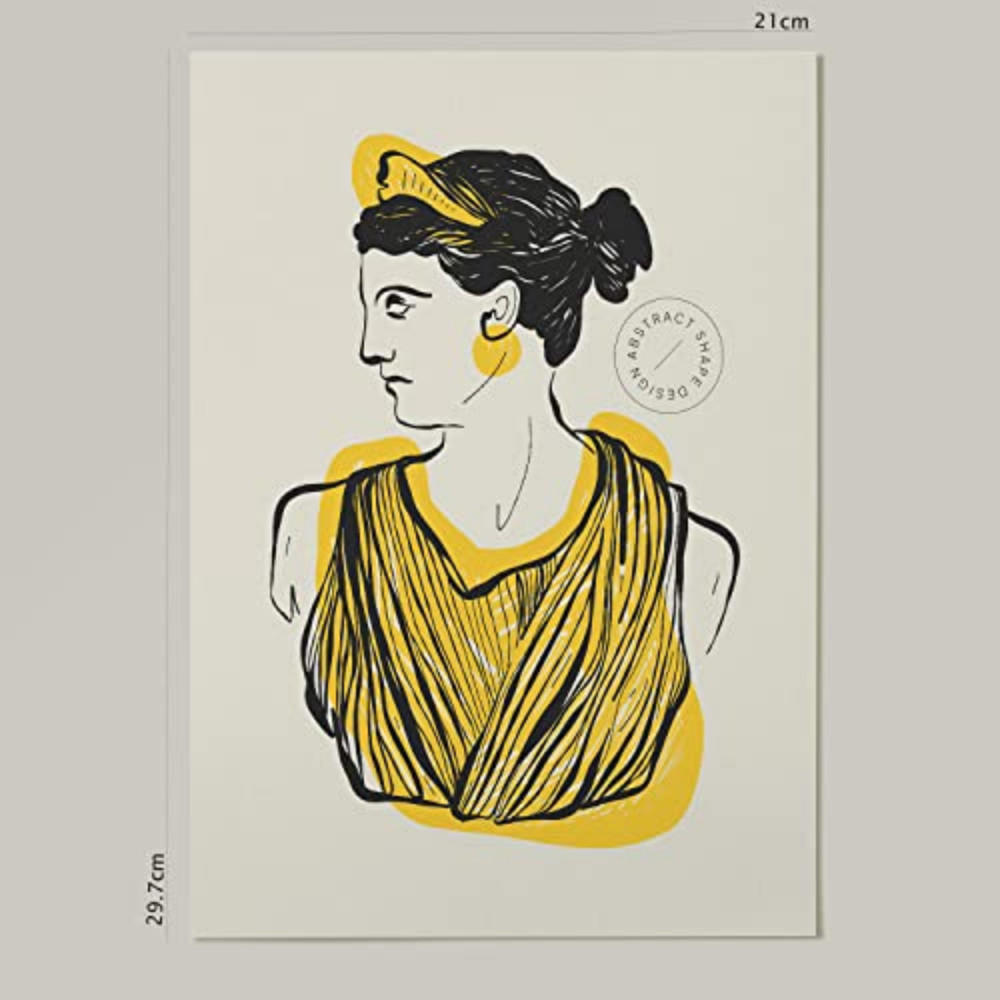 POSTER Artemis A4 Rahmenlos - Klar, Papier (29.7/5/21cm) - Nacnic