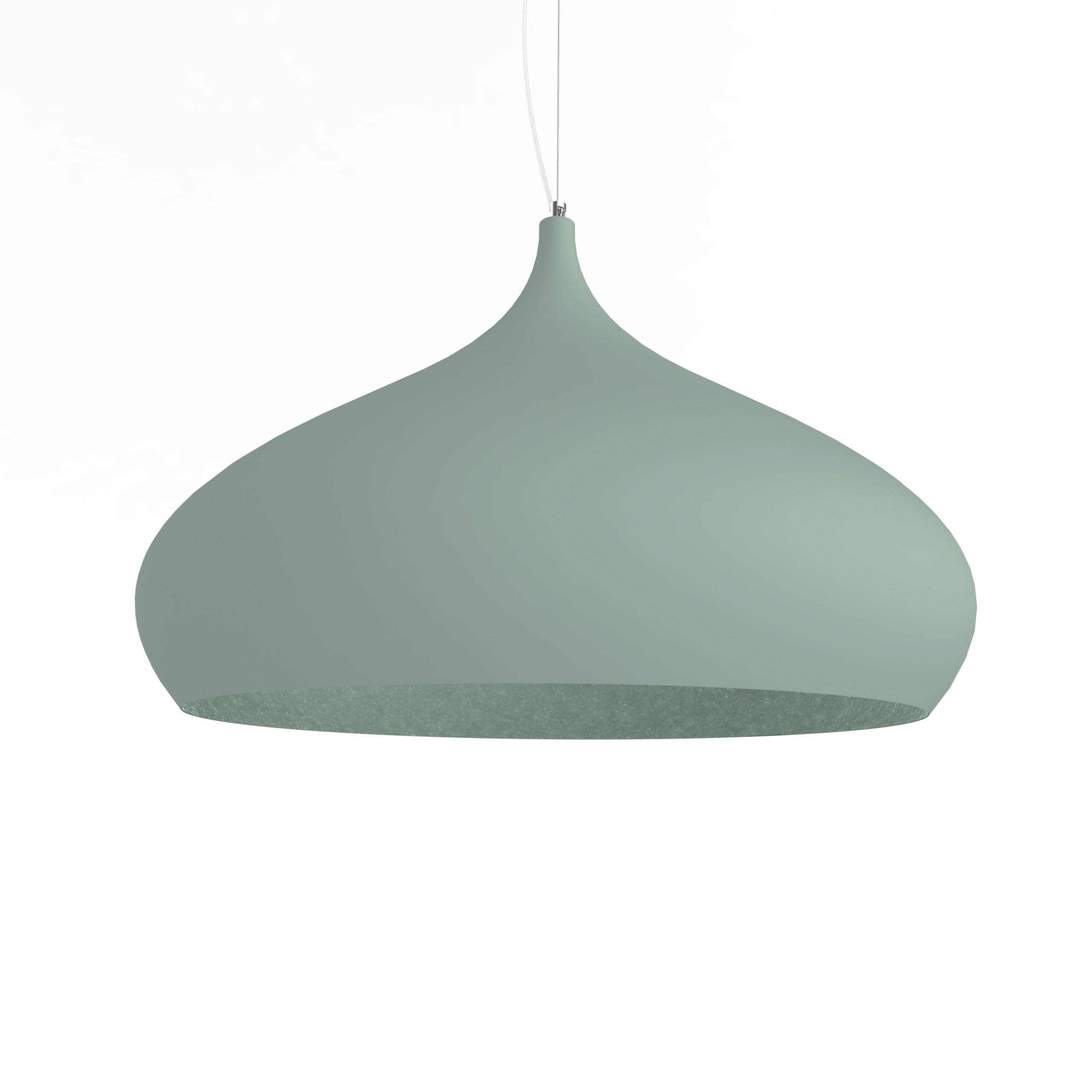 HÄNGELEUCHTE - Grün, Metall (60/60/55cm) - Lumicom