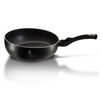 PFANNE Schwarz 26/26/5 cm BH1855 - Schwarz, Metall (26cm) - Berlinger Haus