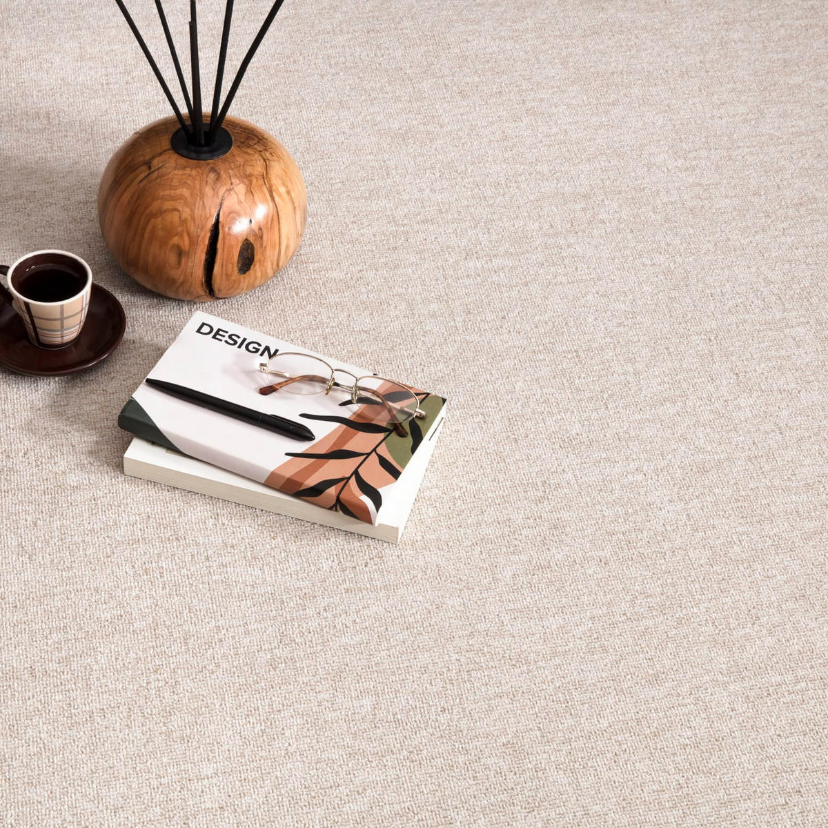 FLACHWEBTEPPICH Waschbar, einfarbig, Creme, 240 x 330 cm - Creme, Textil (330/240cm) - KADIMA DESIGN