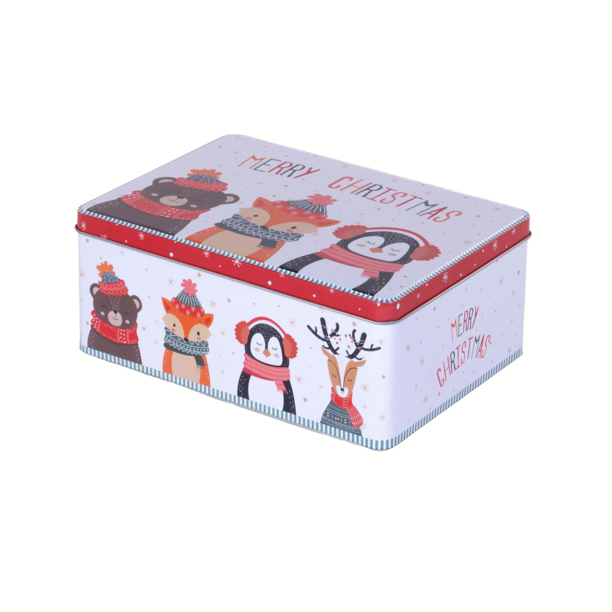 KEKSDOSE Metall 22/16,2/9,1 cm - Multicolor, Metall (16/9/22cm) - Home Styling Collection