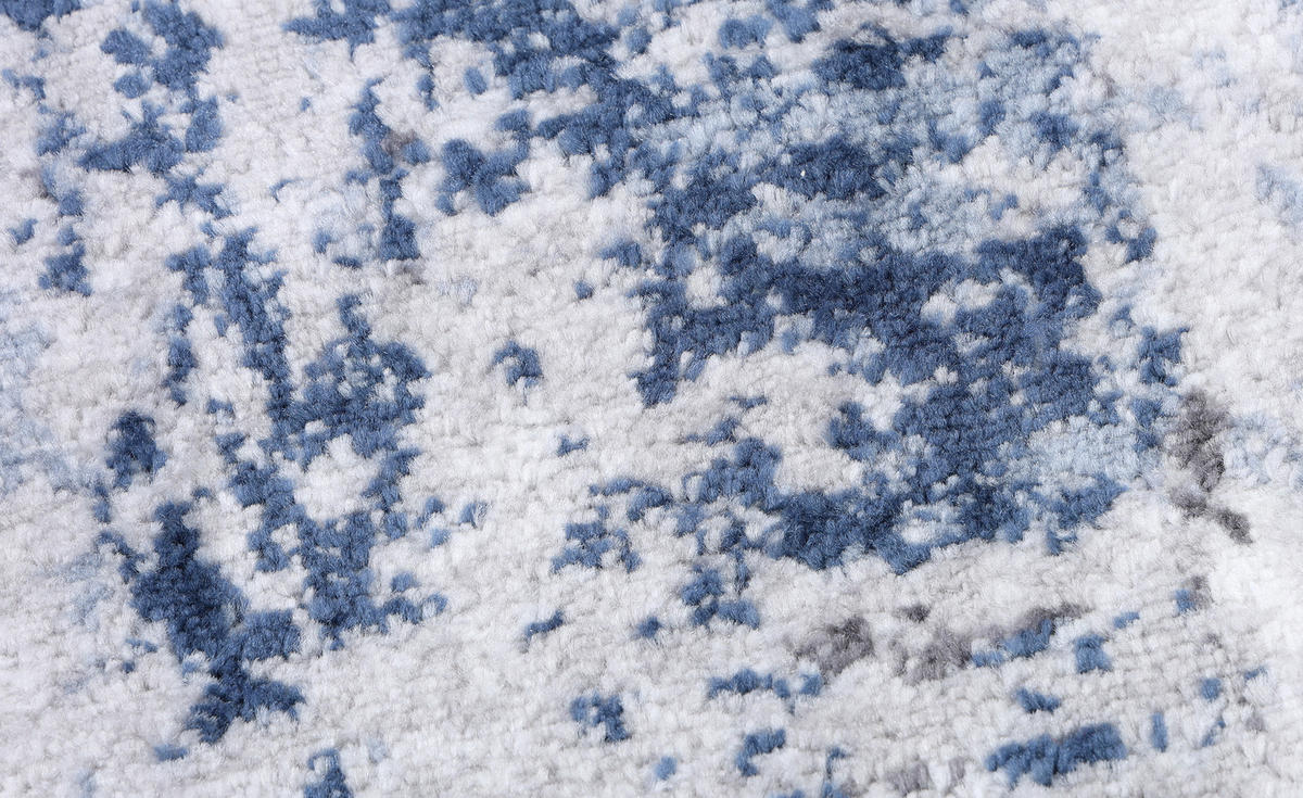 TEPPICHLÄUFER SKY blaugrau vintage 80/300 cm - Blaugrau, Textil (80/300cm) - Tapiso