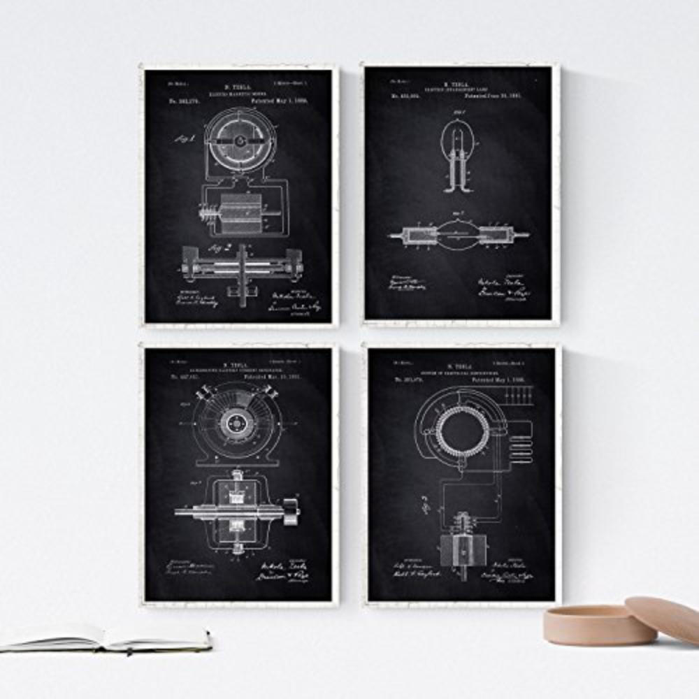 Nacnic Poster Schwarz 29.7x3 cm