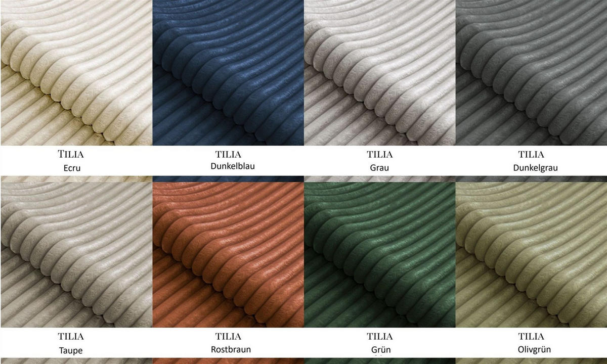 ECKSOFA Mailand Mit Schlaffunktion - Ecru, Holzwerkstoff/Textil (154/260cm) - Fun Möbel