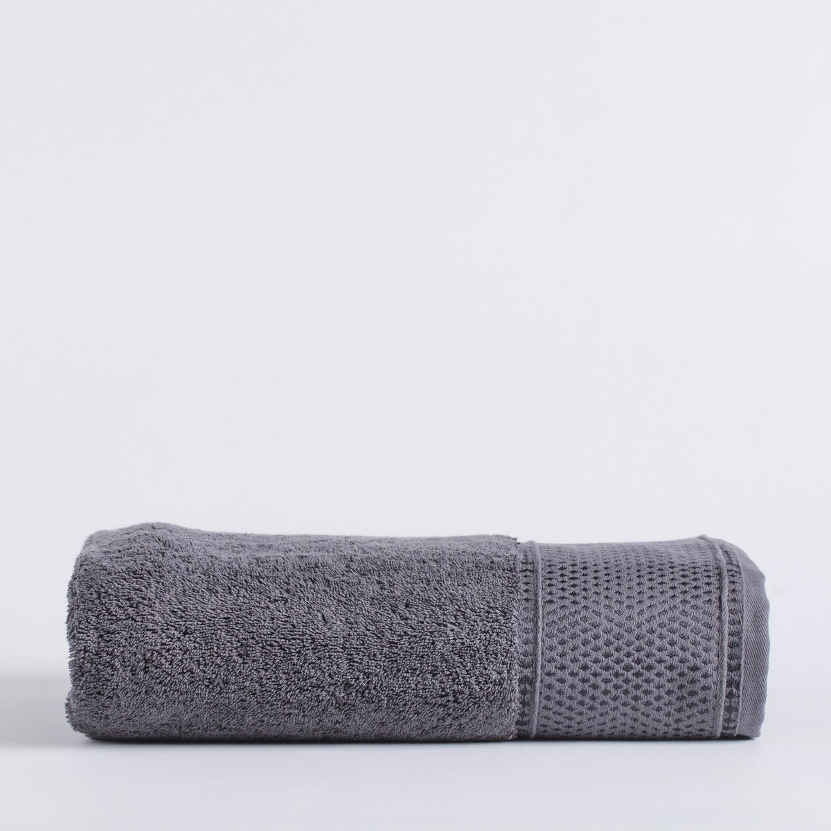 HANDTUCH Destello - Dunkelgrau, Textil (100/140cm) - home&you