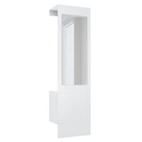 GARDEROBE Carlton Weiß matt - Weiß, Holzwerkstoff (52/193/35cm) - Vladon