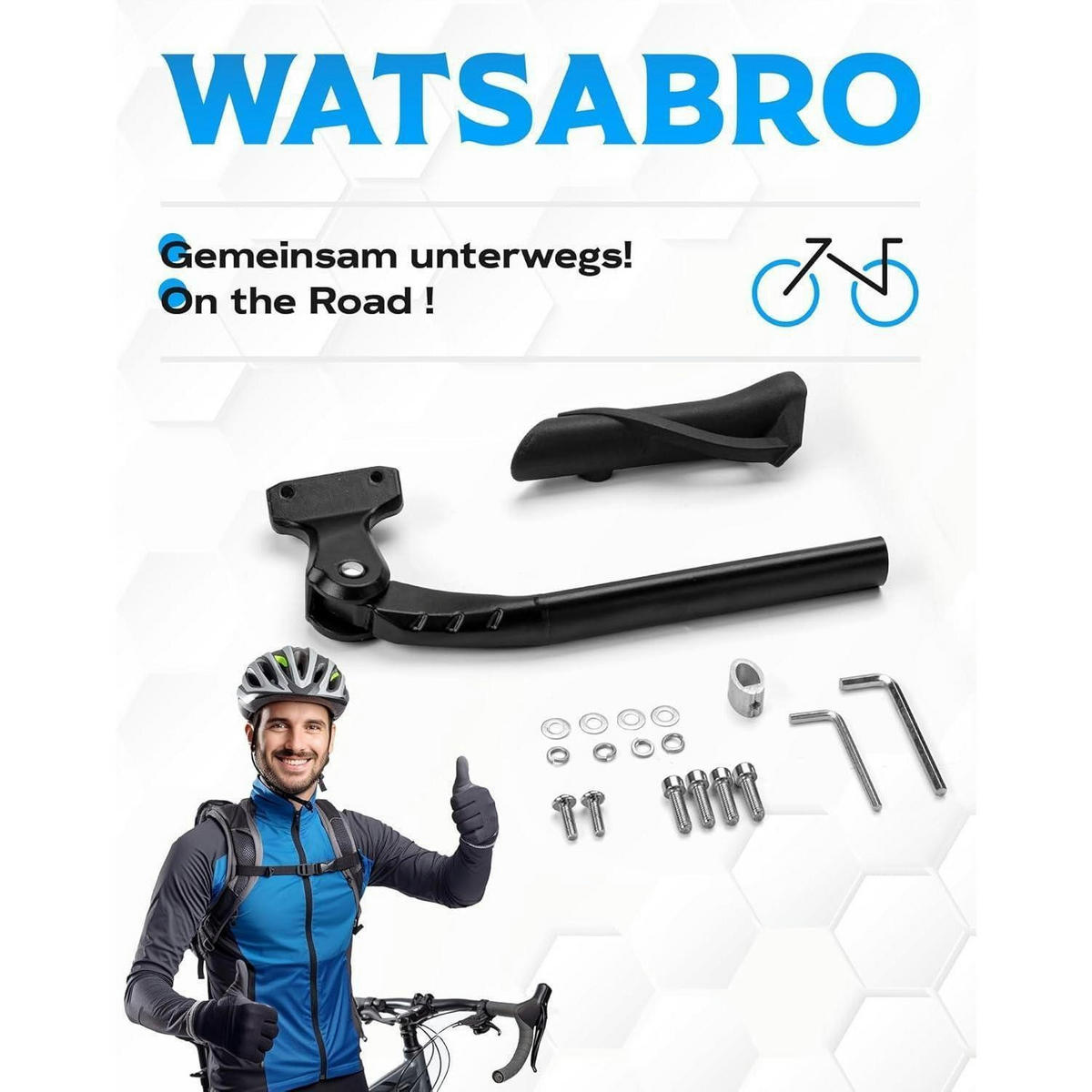 FAHRRADSTÄNDER höhenverstellbar 24-29 Zoll 40mm Lochabstand Aluminiumlegierung - Schwarz, Metall (4/1/37.5cm)