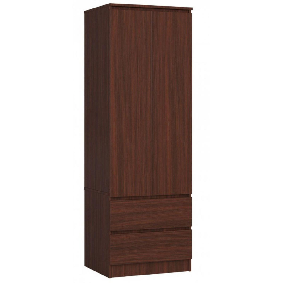 KLEIDERSCHRANK Wengefarben 60x51x180 cm - Wengefarben, Holzwerkstoff (60/180/51cm) - Akord