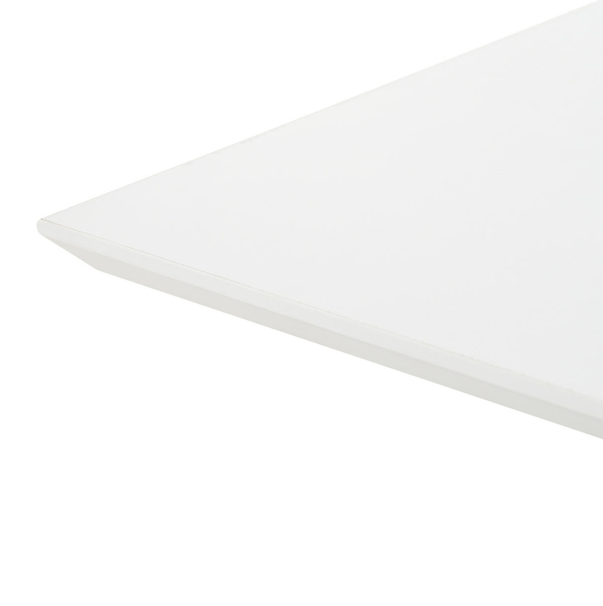 COUCHTISCH 100/50/46 cm Weiß aus Spanplatte mit LED-Leuchten - Weiß, Holzwerkstoff (100/50/46cm) - OKMYHOME