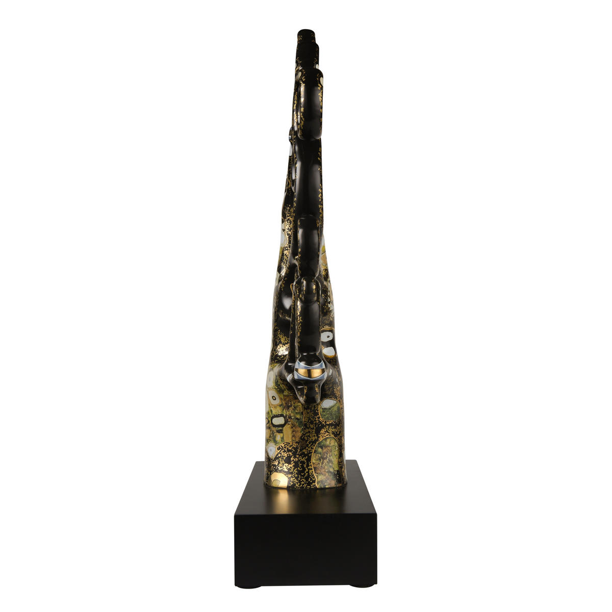 DEKOFIGUR Gustav Klimt - Der Lebensbaum, Porzellan, Schwarz, Limited Edition - Schwarz, Keramik (12/53/37cm) - Goebel