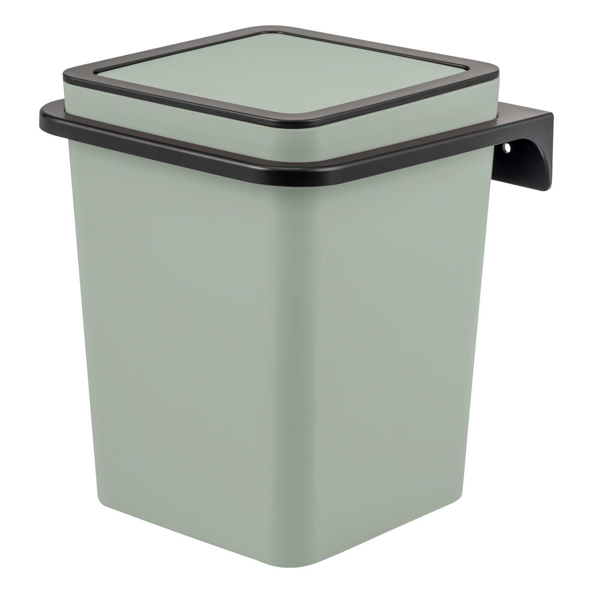 KOSMETIKEIMER SAVONA SOFTTOUCH 6 Liter, salbei - Salbeigrün, Kunststoff (20.5/25/21.5cm) - bremermann