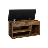 SCHUHBANK - Braun, Holzwerkstoff (30/44/80cm) - Hansiro