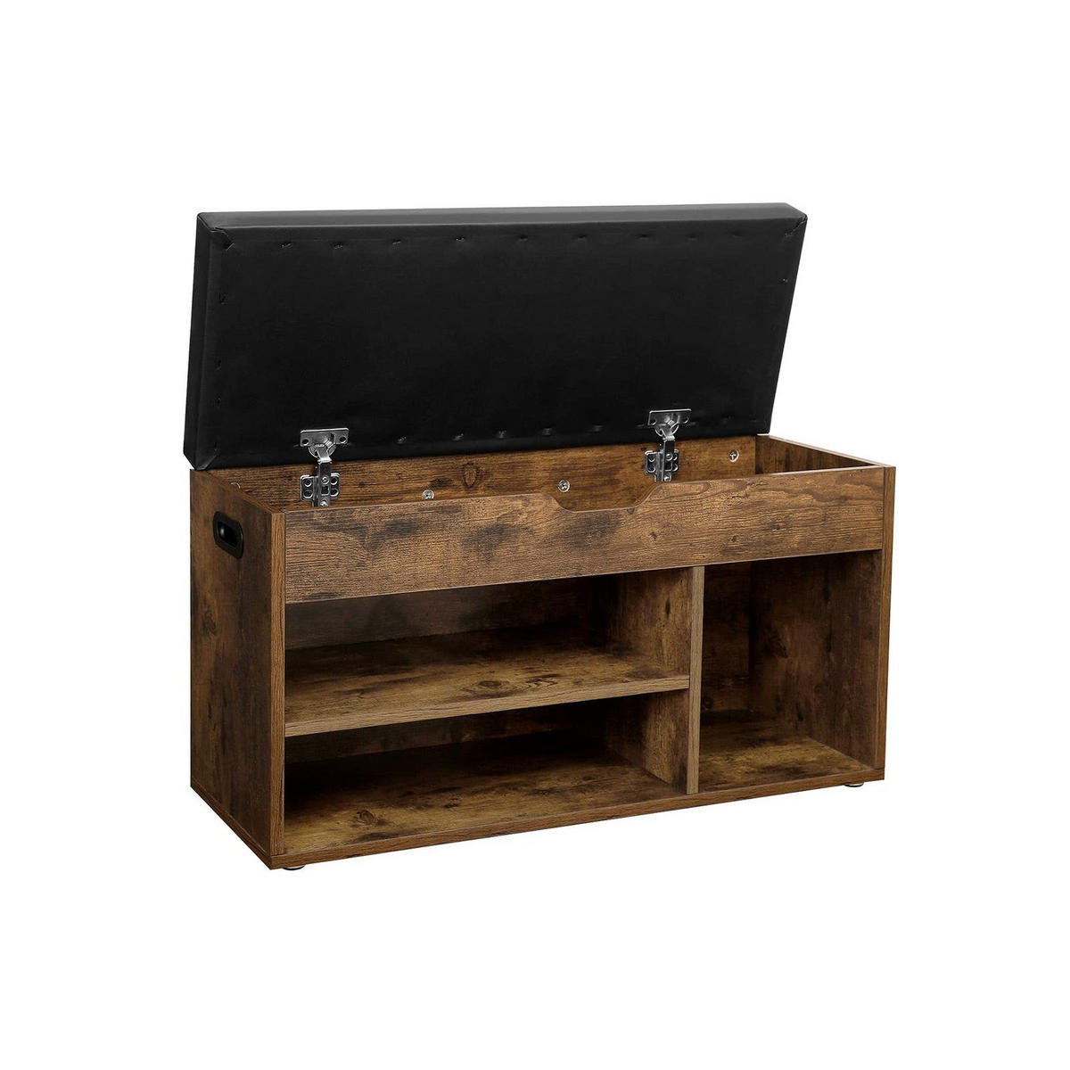 SCHUHBANK - Braun, Holzwerkstoff (30/44/80cm) - Hansiro