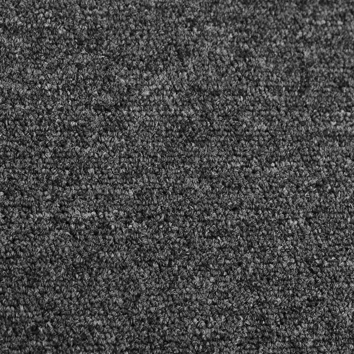 TEPPICHLÄUFER Anthrazit 50/100 Cm - Anthrazit, Kunststoff (100/50cm) - vidaXL