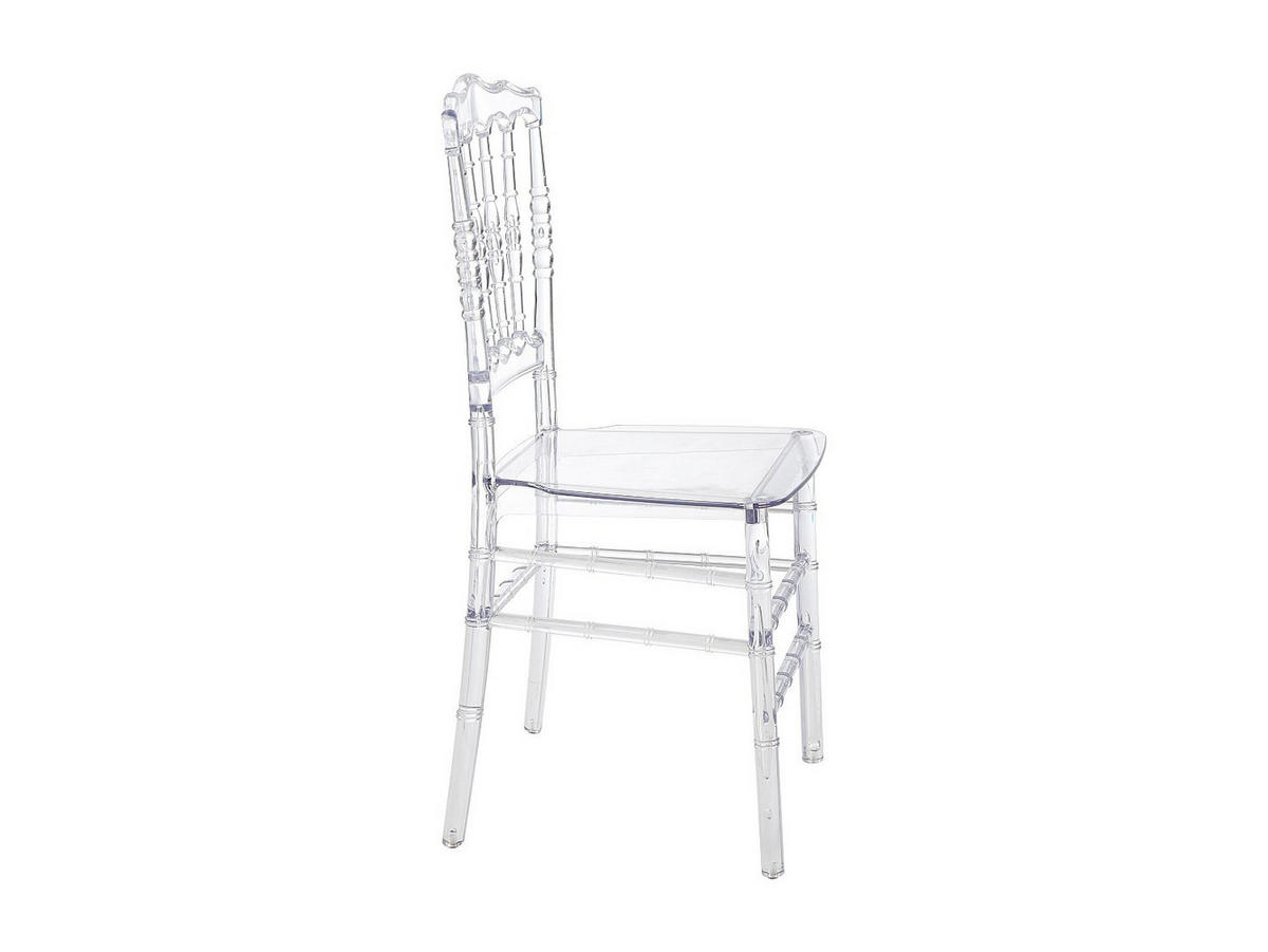 STUHL - 40 cmcm x 45 cmcm - Plastik - Transparent - AMBELON - Transparent, Kunststoff (40/91/45cm) - Vente-Unique