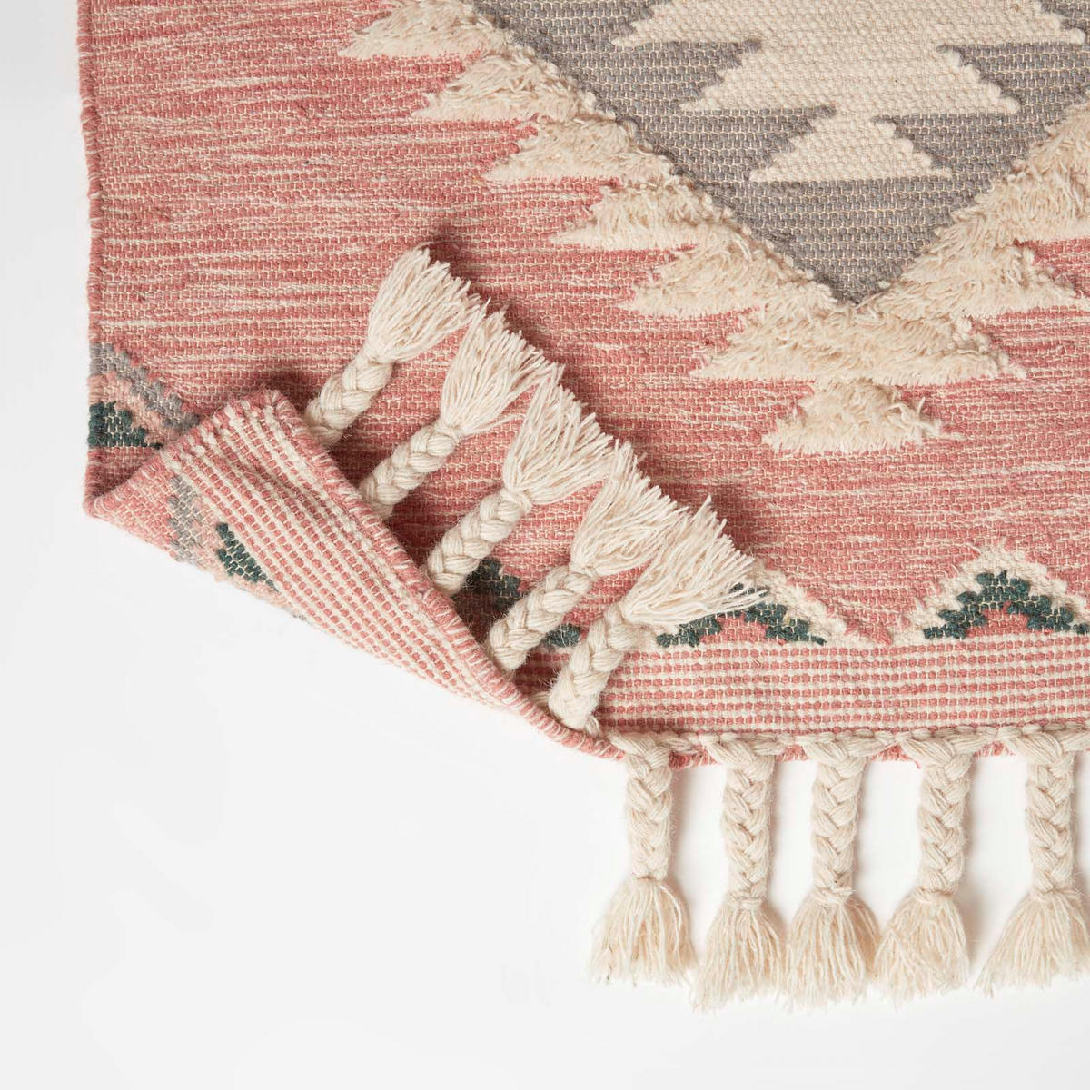 KELIM-TEPPICH Pali handgewebt 120/170 cm - Multicolor, Textil (120/170cm) - Homescapes