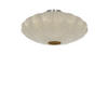 DECKENLEUCHTE Fay Braun Ø50/22 cm - Braun, Kunststoff (50/50/22cm) - Light & Living