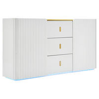 SIDEBOARD Weiß 150/35/80 cm - Weiß, Holzwerkstoff (35/80/150cm) - Urban Meuble