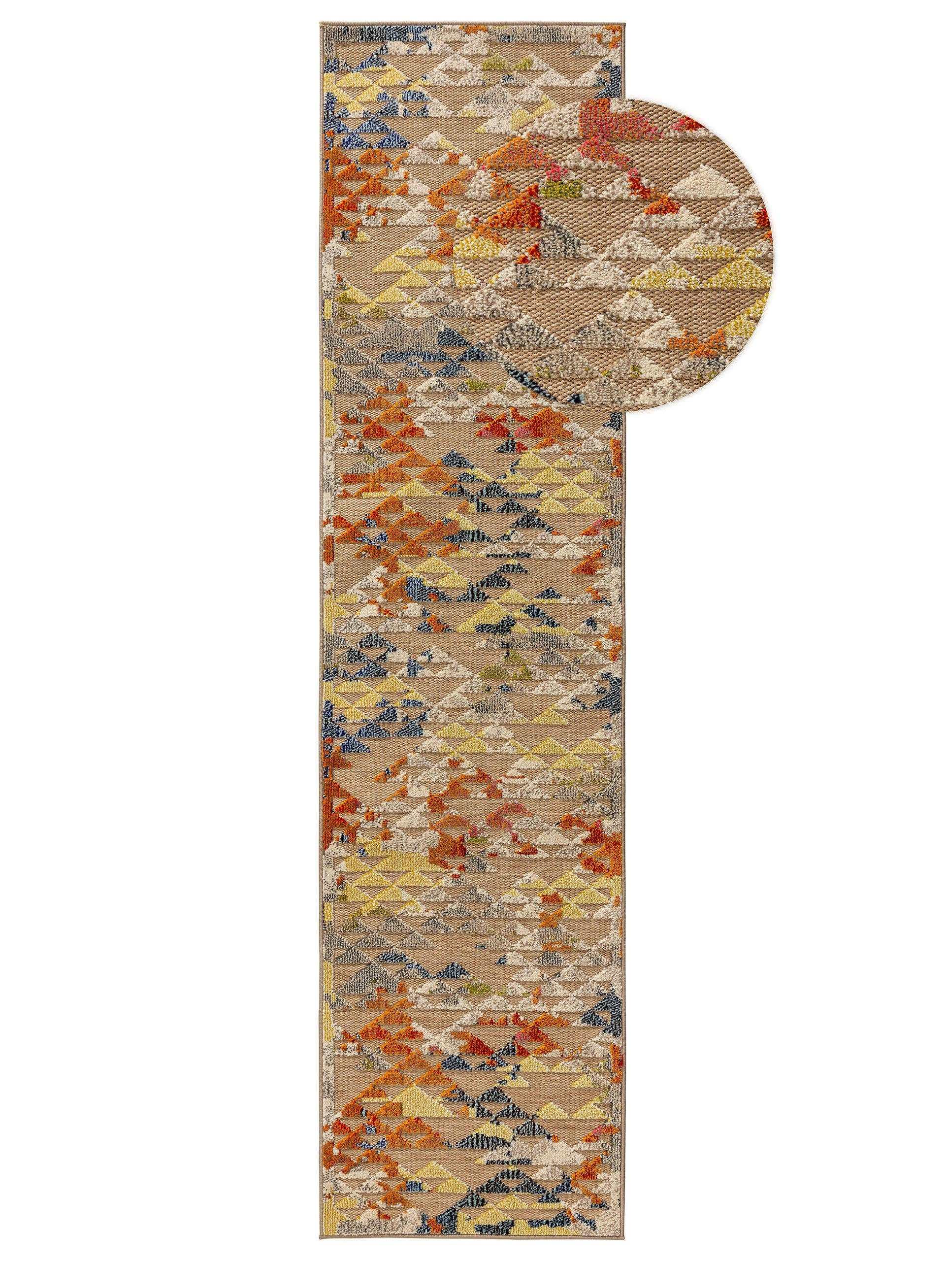 OUTDOOR-LÄUFER Noelia 80/300 cm - Multicolor, Kunststoff (80/300cm) - benuta Nest