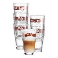LATTE MACCHIATO GLÄSER Figaro transparent 320 ml 6er Set - Transparent, Glas (0.32L) - Ritzenhoff Breker