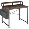 SCHREIBTISCH Thornton, 120 x 60 x 110 cm, Industrial Holz dunkel, rustikal - Rostfarben, Holzwerkstoff (60/120/90cm) - tectake