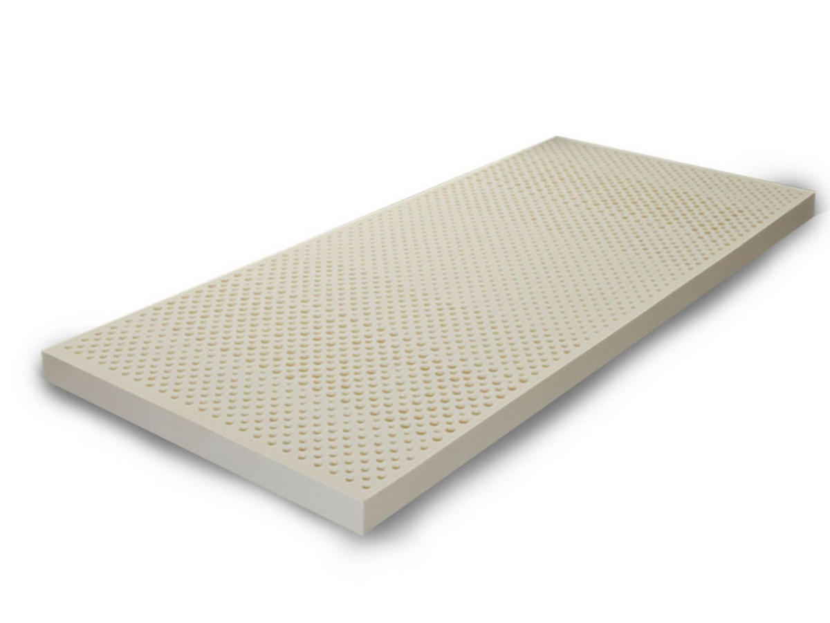 TOPPER Black Label Latex 150x200 cm – Höhe 8 cm - Schwarz, Textil - Letti Moderni